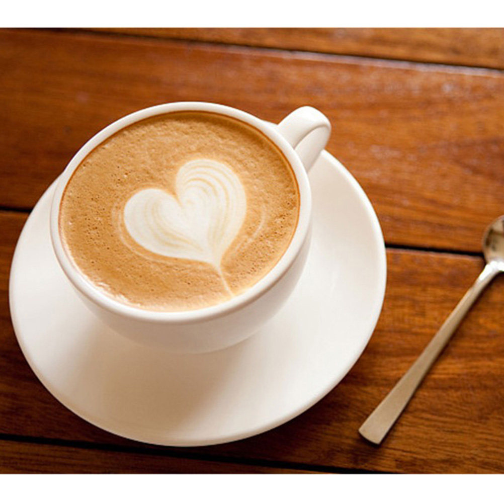 Coffee Stencil Art - 2Pcs Stainless Steel Coffee Stencils for