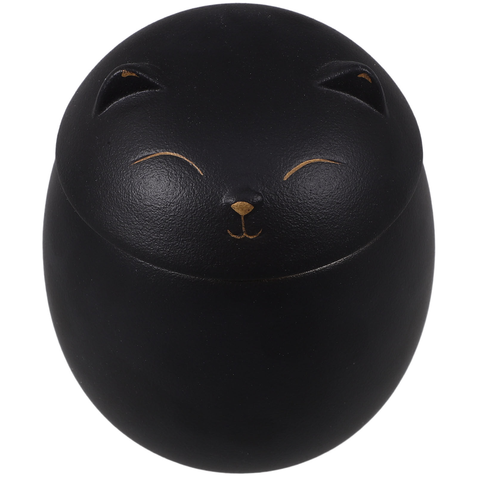 Coffee Tea Bean Leaf - Ceramic Cat Shaped Airtight Tea Storage