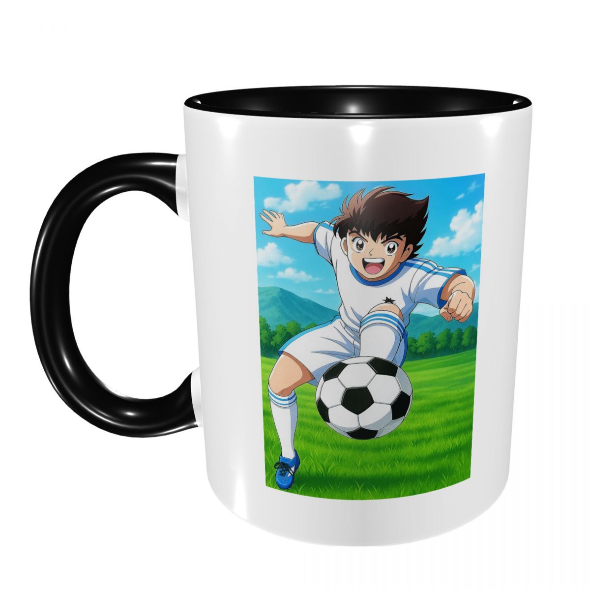 Coffee Tea Japan - Captains Tsubasas Japan Football Anime Mug