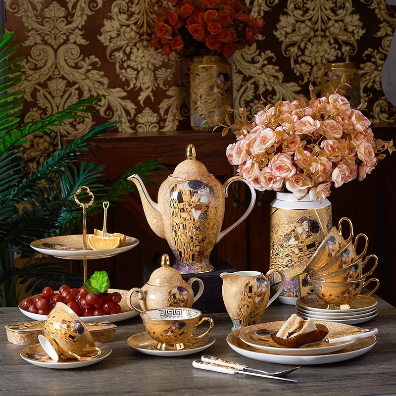 Gustav Klimt Bone China Coffee - Coffee Tea Creamer 评论和价格