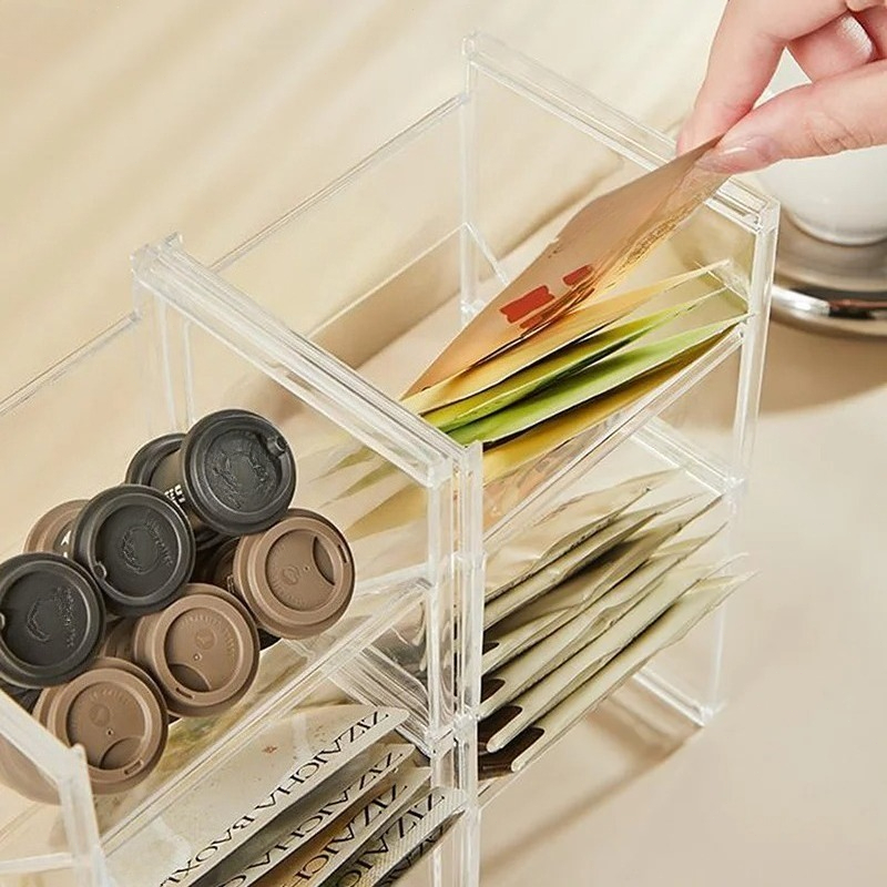 1PC Single Tier Upright Canist - Coffee Tea Creamer 评论和价格