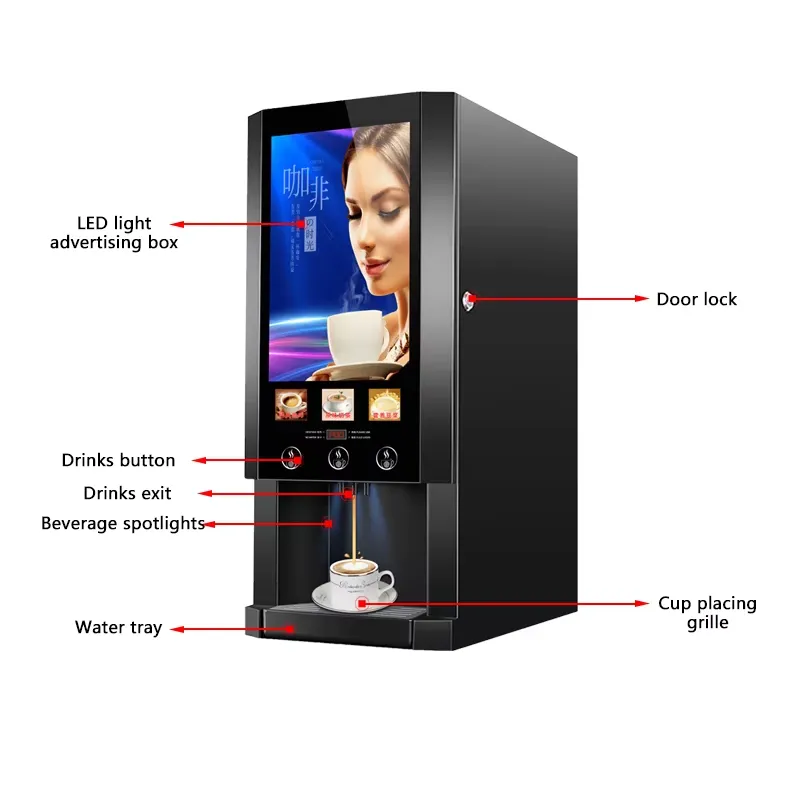 for E30S Automatic Coffee Vend - Coffee Tea Vending Machine For Office 评论和价格