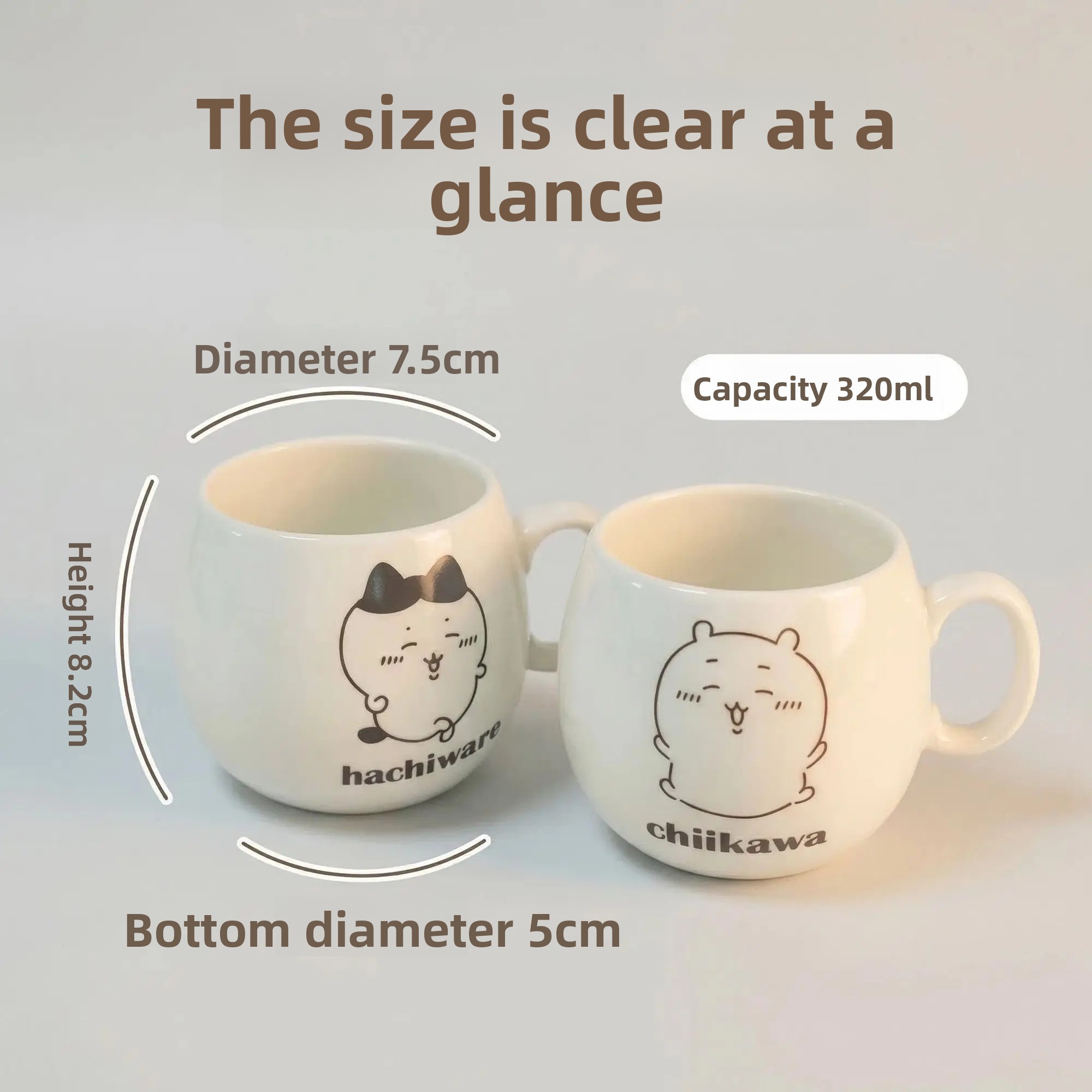 Chiikawa Ceramic Tea Coffee Mu - Coffee Tea Japan 评论和价格