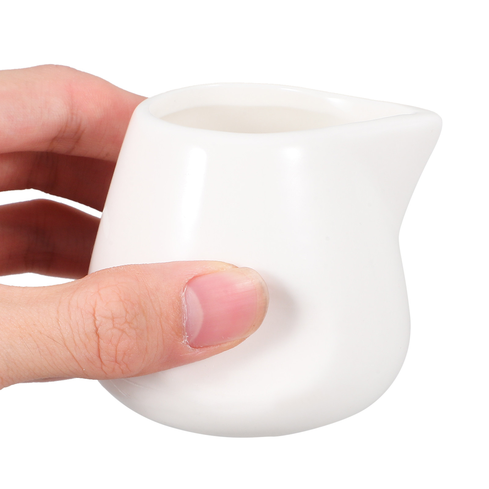 Small Ceramic Milk Pitcher Cre - Coffee Tea Creamer 评论和价格