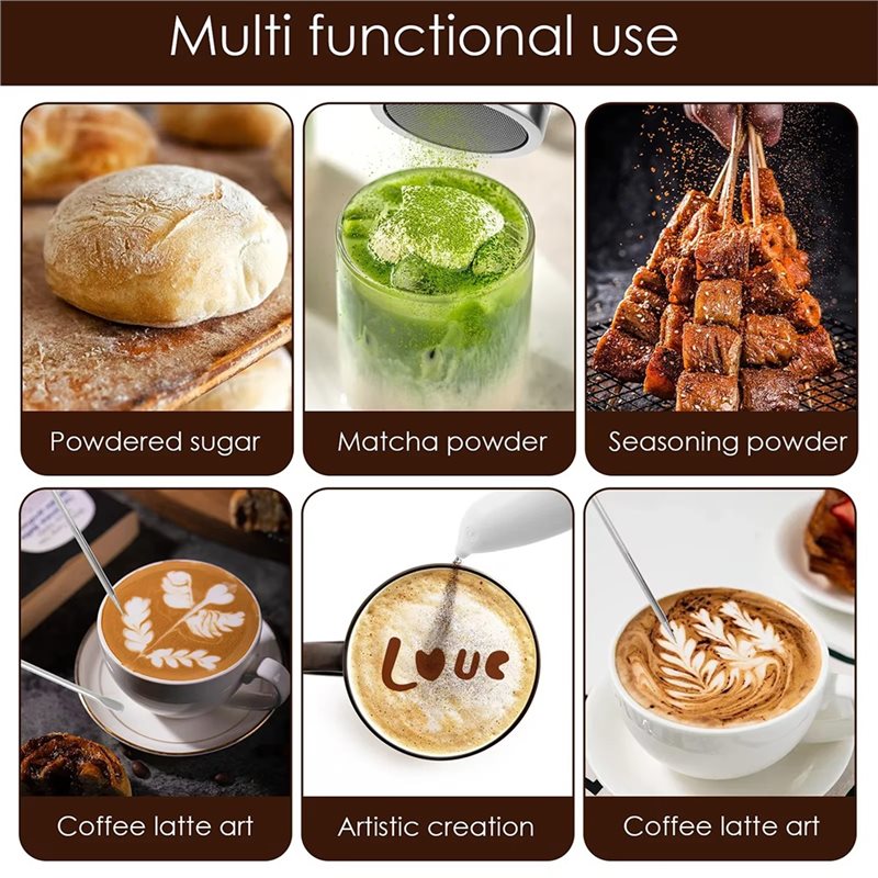 ABMH-Versatile Coffee Latte Ar - Coffee Stencil Art 评论和价格