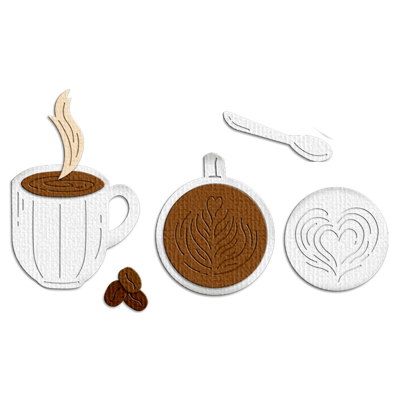 Heart Latte Art Coffee Cup Cof - Coffee Stencil Art 评论和价格