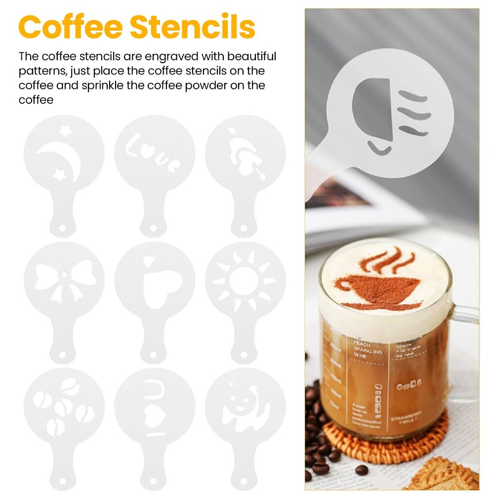 Stainless Steel Latte Art Pen  - Coffee Stencil Art 评论和价格
