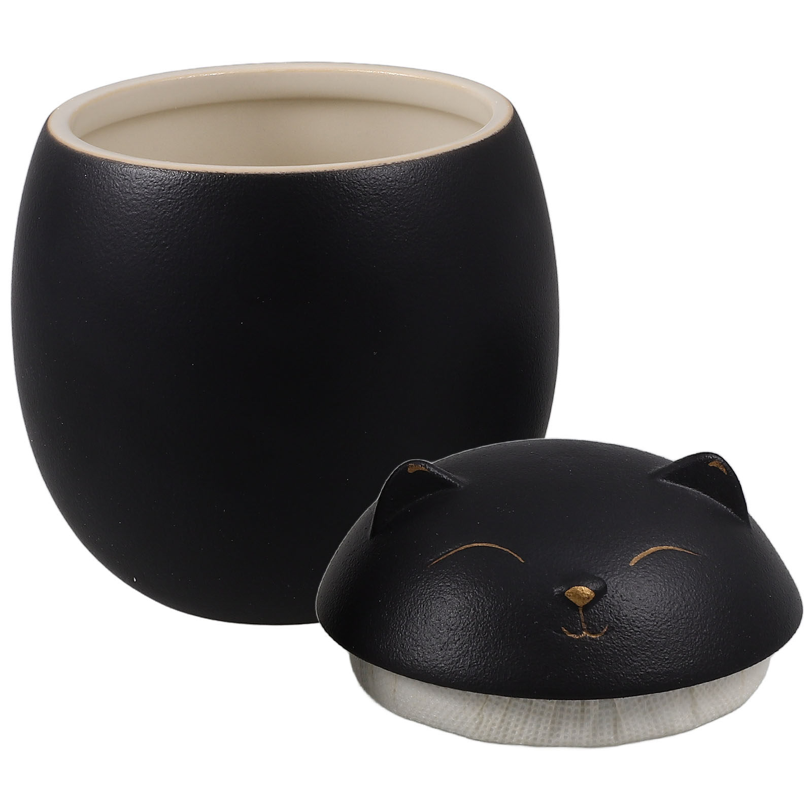 Ceramic Cat Shaped Airtight Te - Coffee Tea Bean Leaf 评论和价格