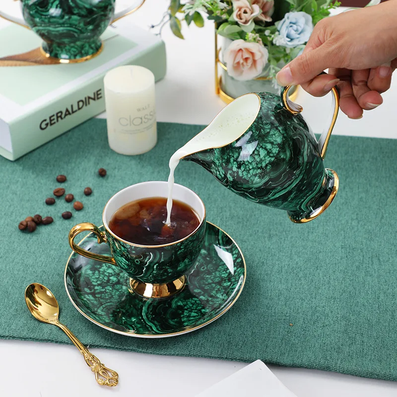 Nordic Luxury Bone China Coffe - Coffee Tea Creamer 评论和价格