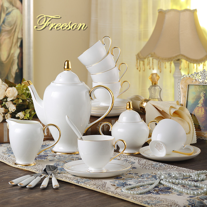 Grace Bone China Coffee Set Wh - Coffee Tea Creamer 评论和价格