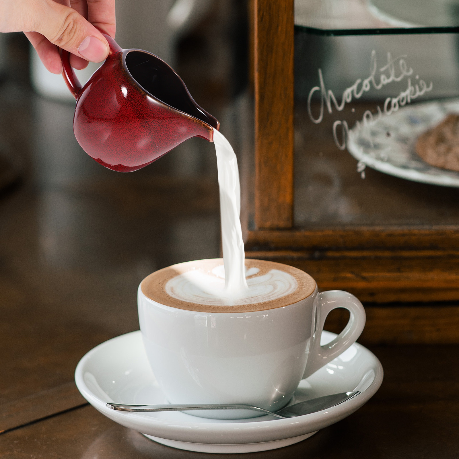 Ceramic Milk Pitcher European  - Coffee Tea Creamer 评论和价格