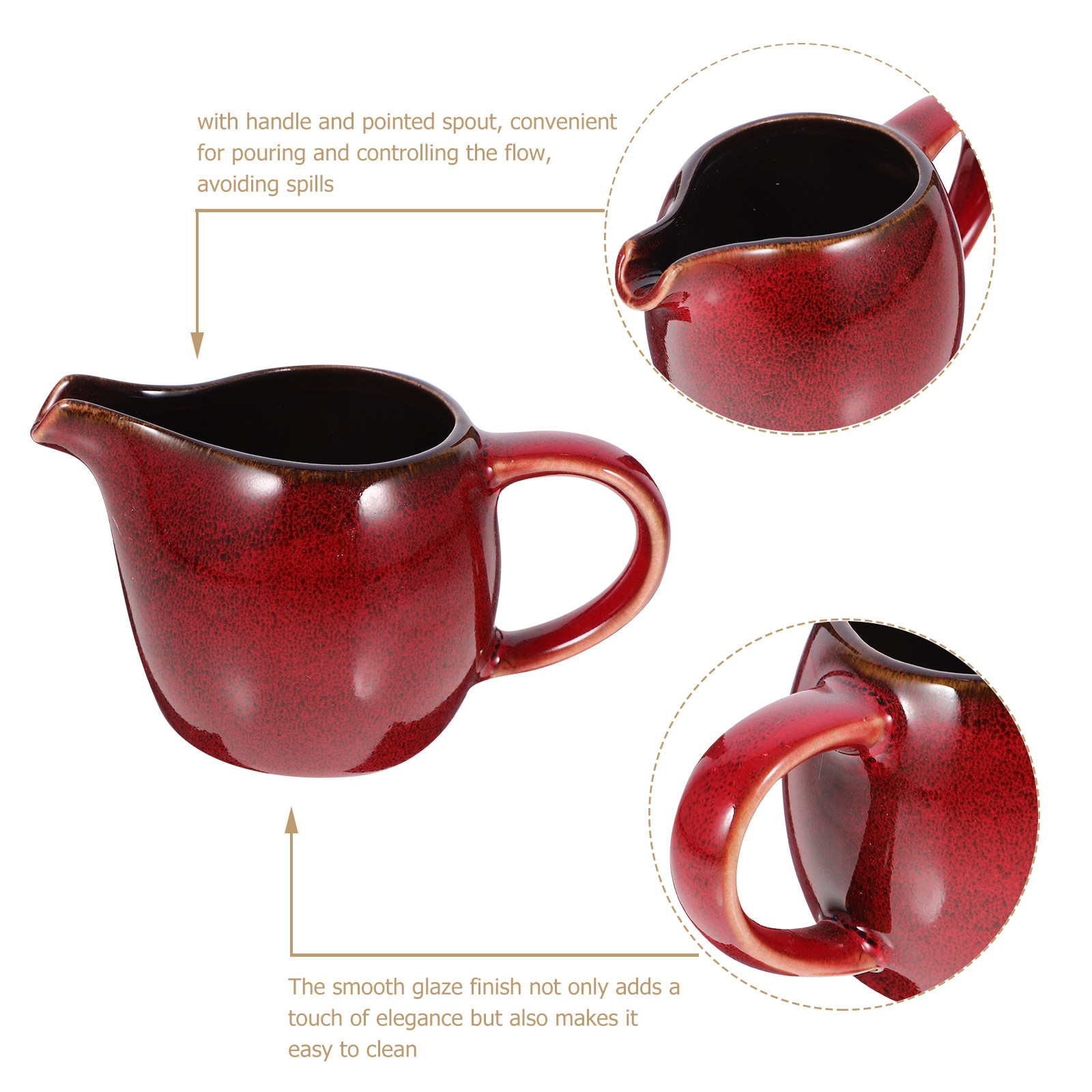 Ceramic Milk Pitcher European  - Coffee Tea Creamer 评论和价格