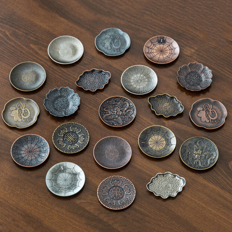 Japan Alloy Coasters Zen Antiq - Coffee Tea Japan 评论和价格