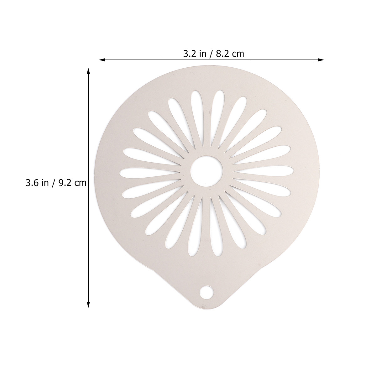 1Set Coffee Stencils Stainless - Coffee Stencil Art 评论和价格