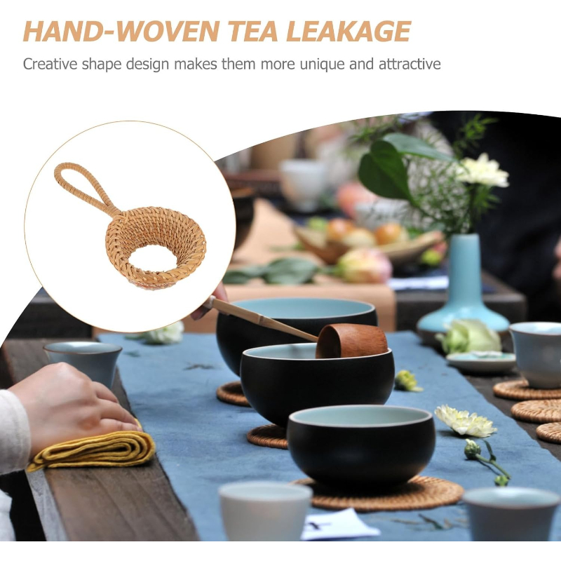 Rattan Tea Strainer Handmade T - Tea Strainer Mesh 评论和价格