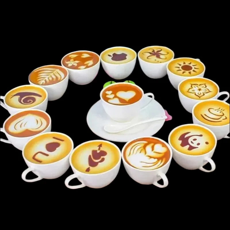 16Pcs/Set Coffee Mold Latte Ca - Coffee Stencil Art 评论和价格