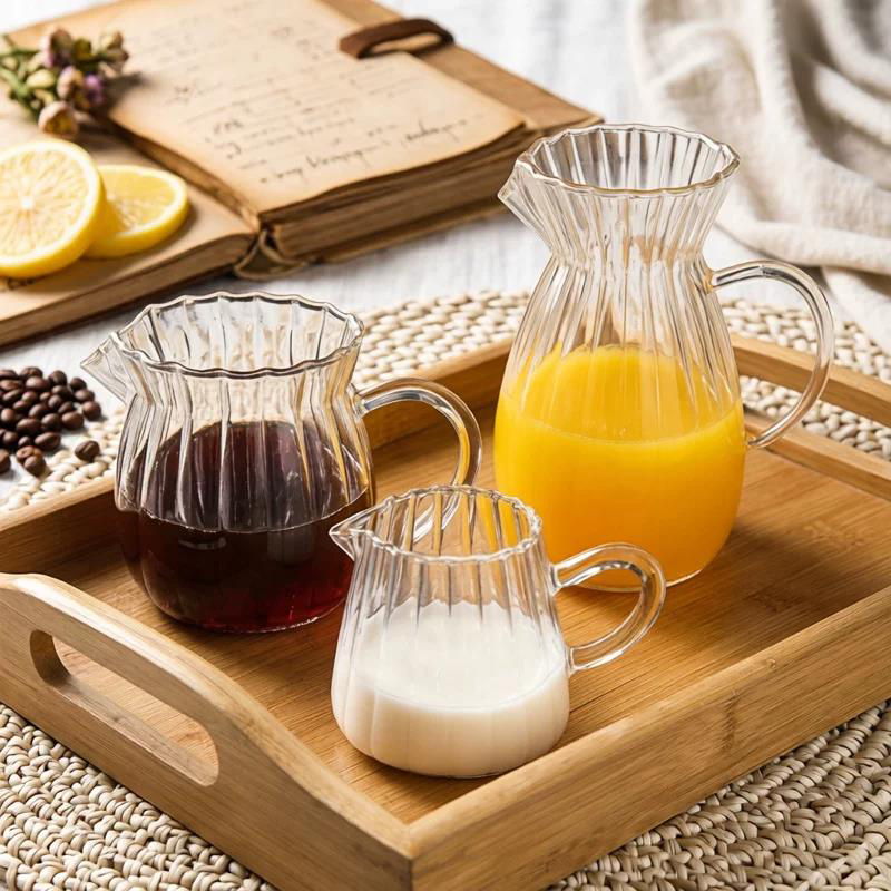 High Borosilicate Glass Milk P - Coffee Tea Creamer 评论和价格