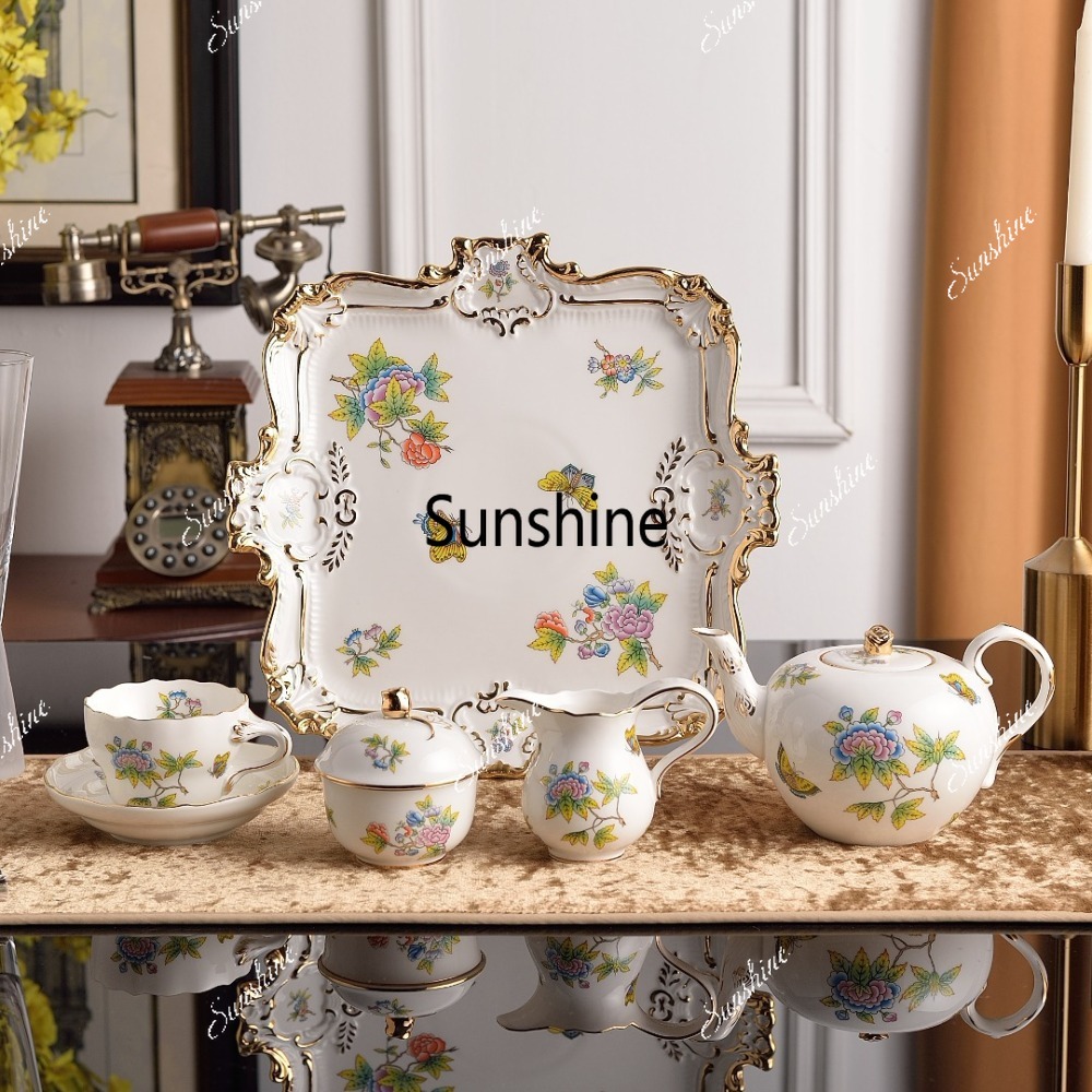 Hungarian Floral Garden Aftern - Coffee Tea Creamer 评论和价格