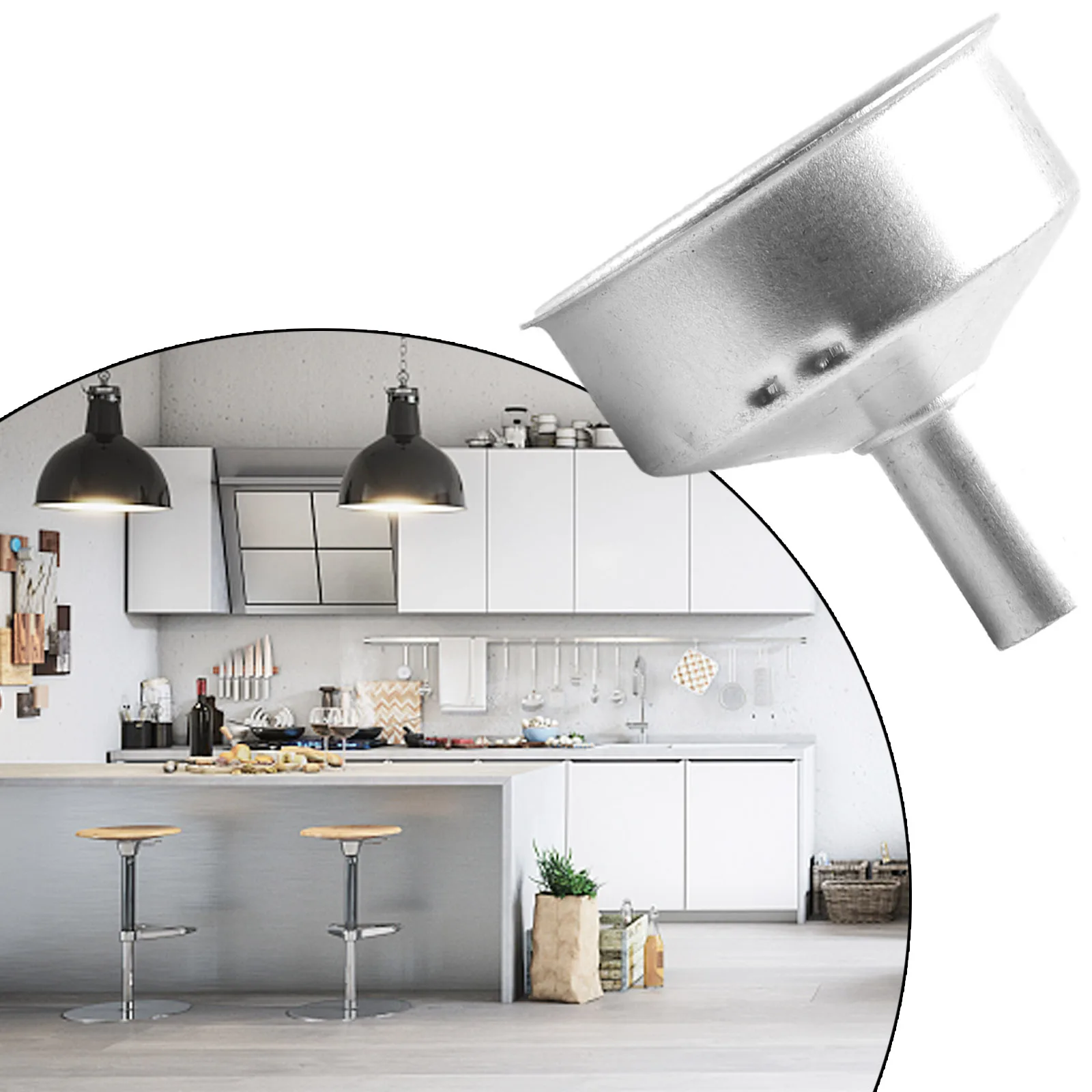 1pcs Aluminium Moka Funnel Fil - Coffee Tea Chocolate 评论和价格