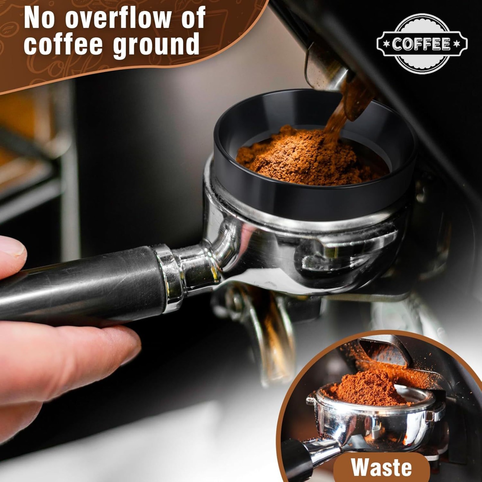 51mm Coffee Tamper Set 22PCS E - Coffee Stencil Art 评论和价格