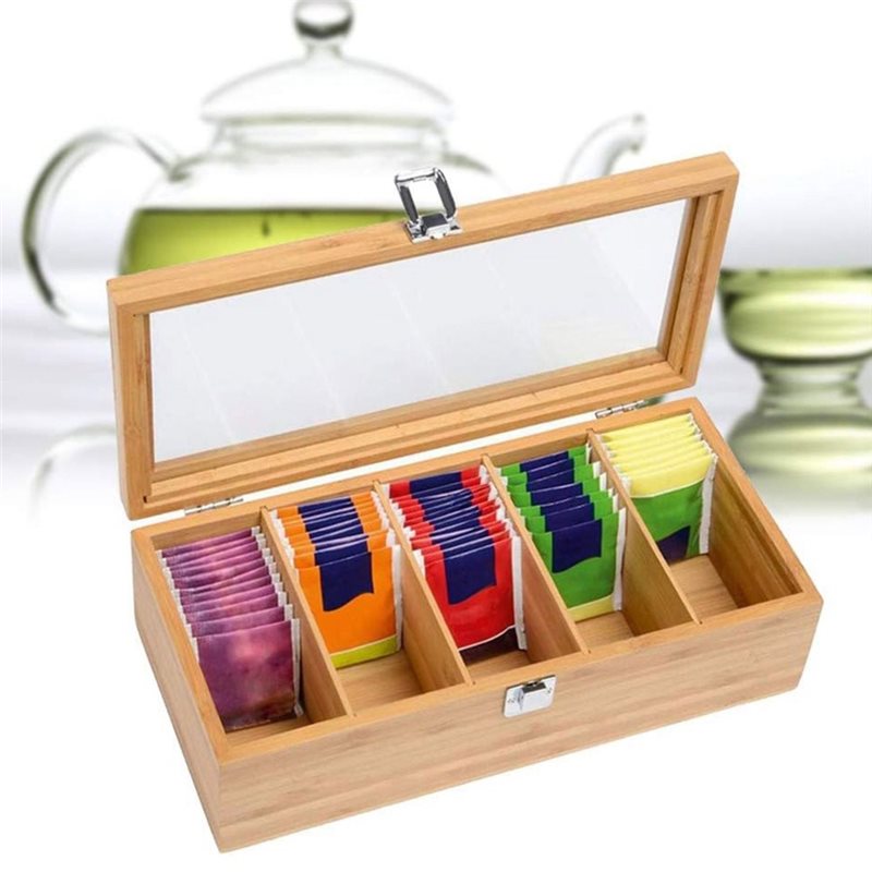 YANA50I Tea Bag Holder, 5 Comp - Coffee Tea Creamer 评论和价格