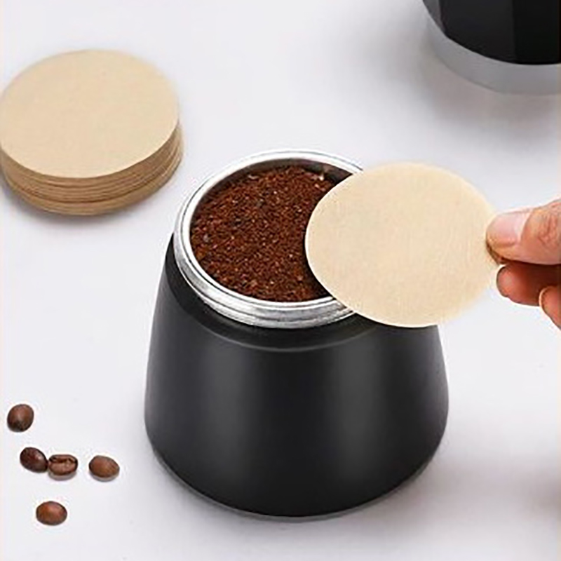 100Pcs Round Coffee Filter Pap - Coffee Tea Chocolate 评论和价格