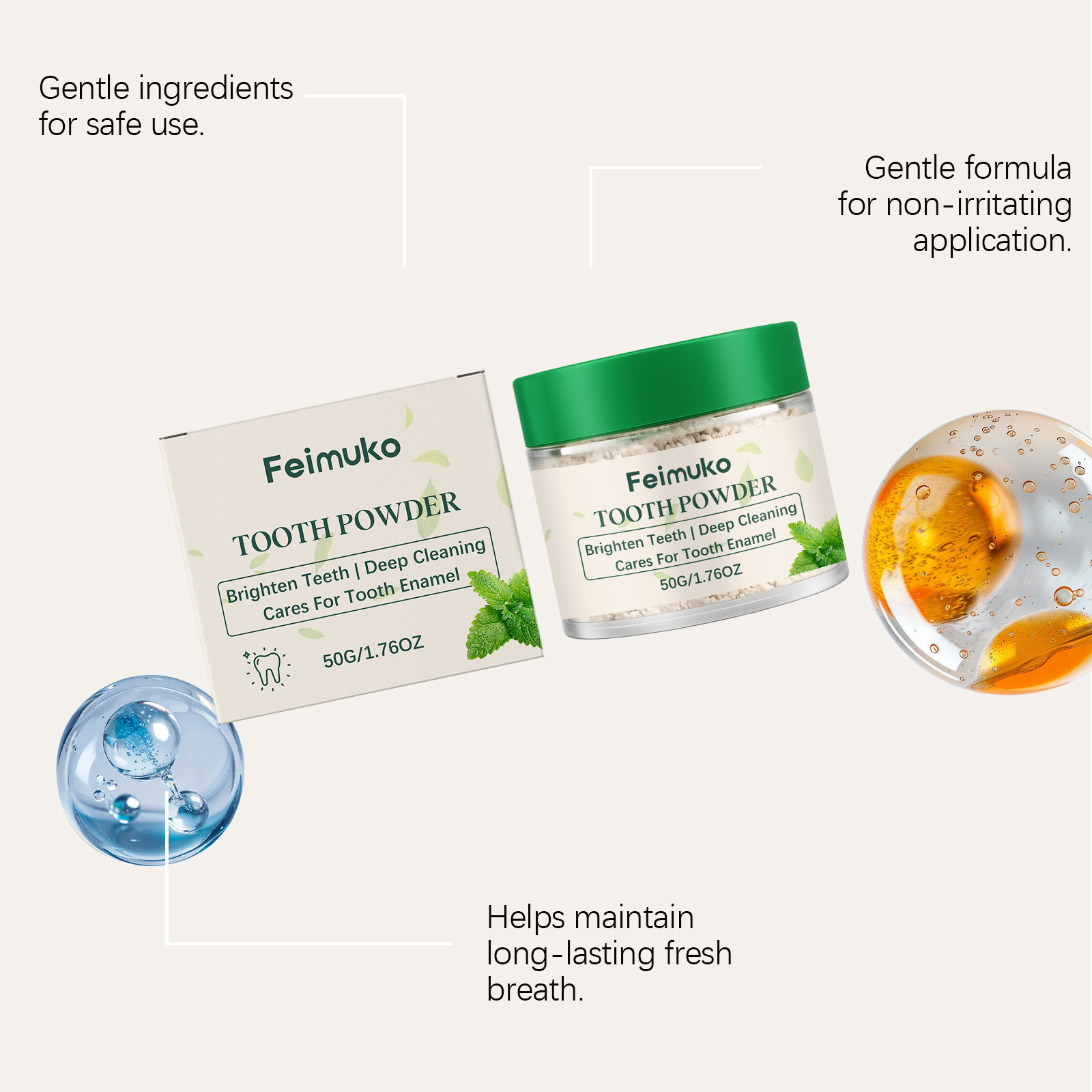 Mint Teeth Whitening Powder Na - Coffee Tea Unit 评论和价格