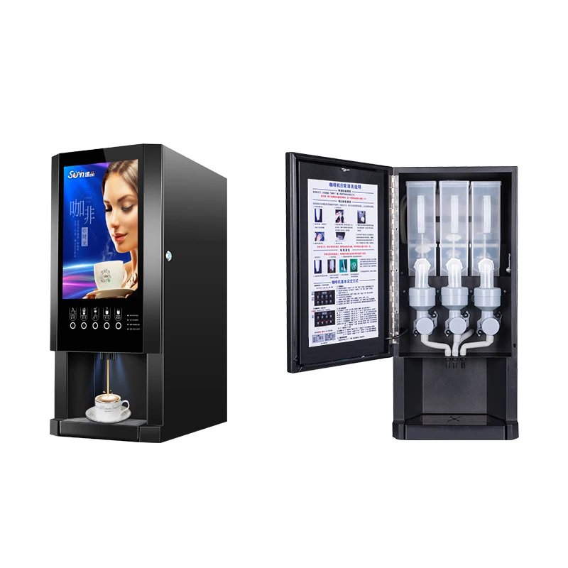 FirmHome StoreE-30SW Automatic - Coffee Tea Vending Machine For Office 评论和价格