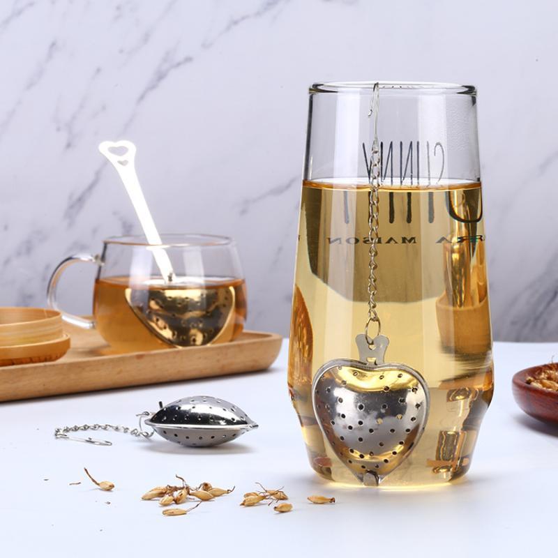 Heart Shaped Tea Strainer Fine - Tea Strainer Mesh 评论和价格