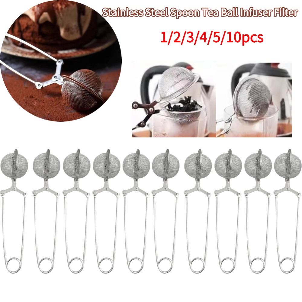 Stainless Steel Spoon Tea Ball - Tea Strainer Mesh 评论和价格