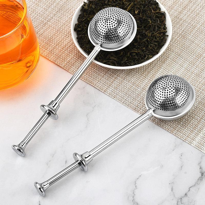 Long Handle Stainless Steel Te - Tea Strainer Mesh 评论和价格